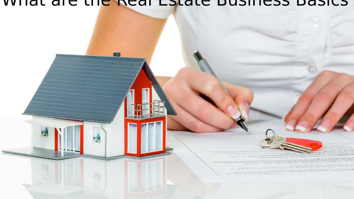 What are the Real Estate Business Basics?
