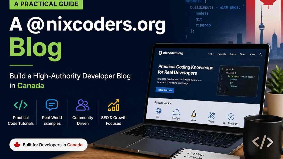 A @nixcoders.org Blog: A Practical Guide for Beginners and Developers in Canada