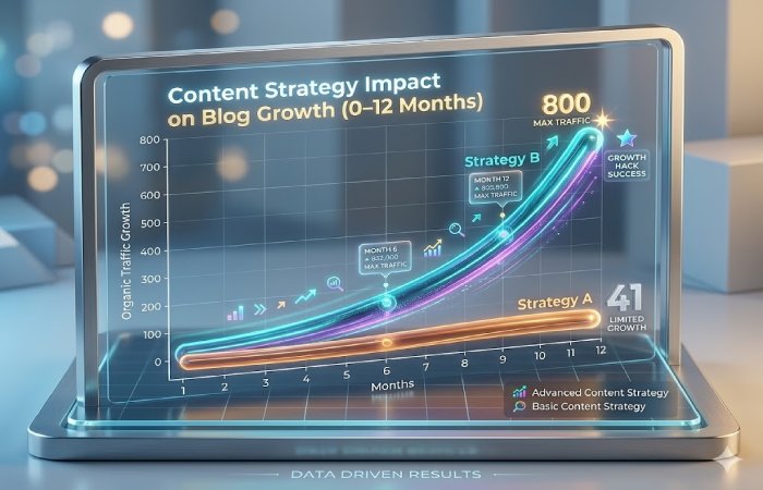 content strategy impact on blog growth