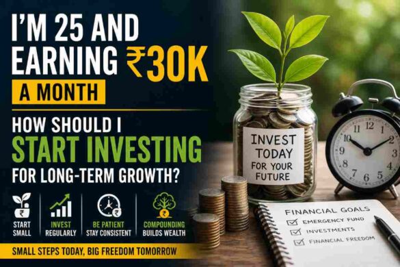i’m 25 and earning ₹30k a month how should i start investing for long-term growth_